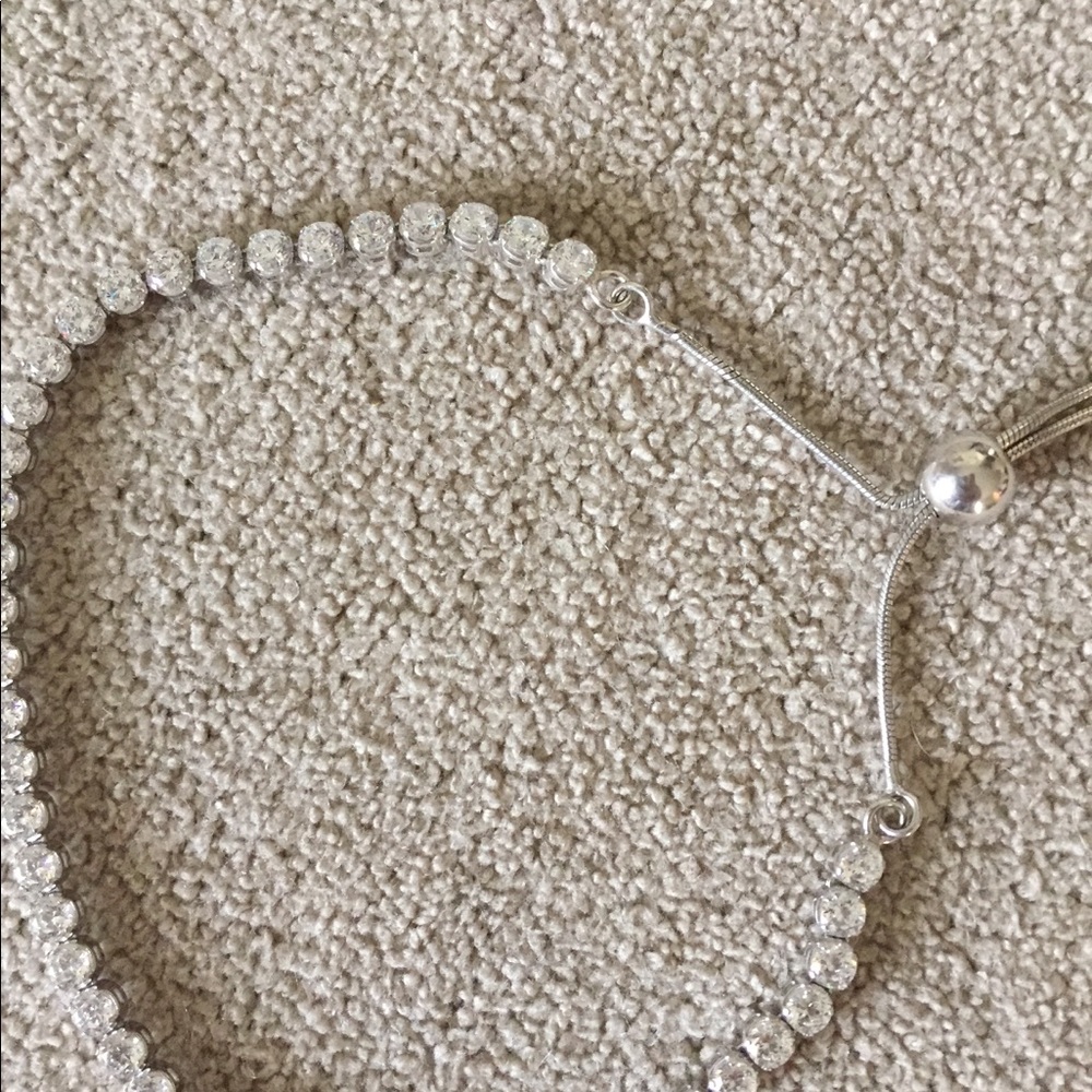 Diamonique tennis bracelet